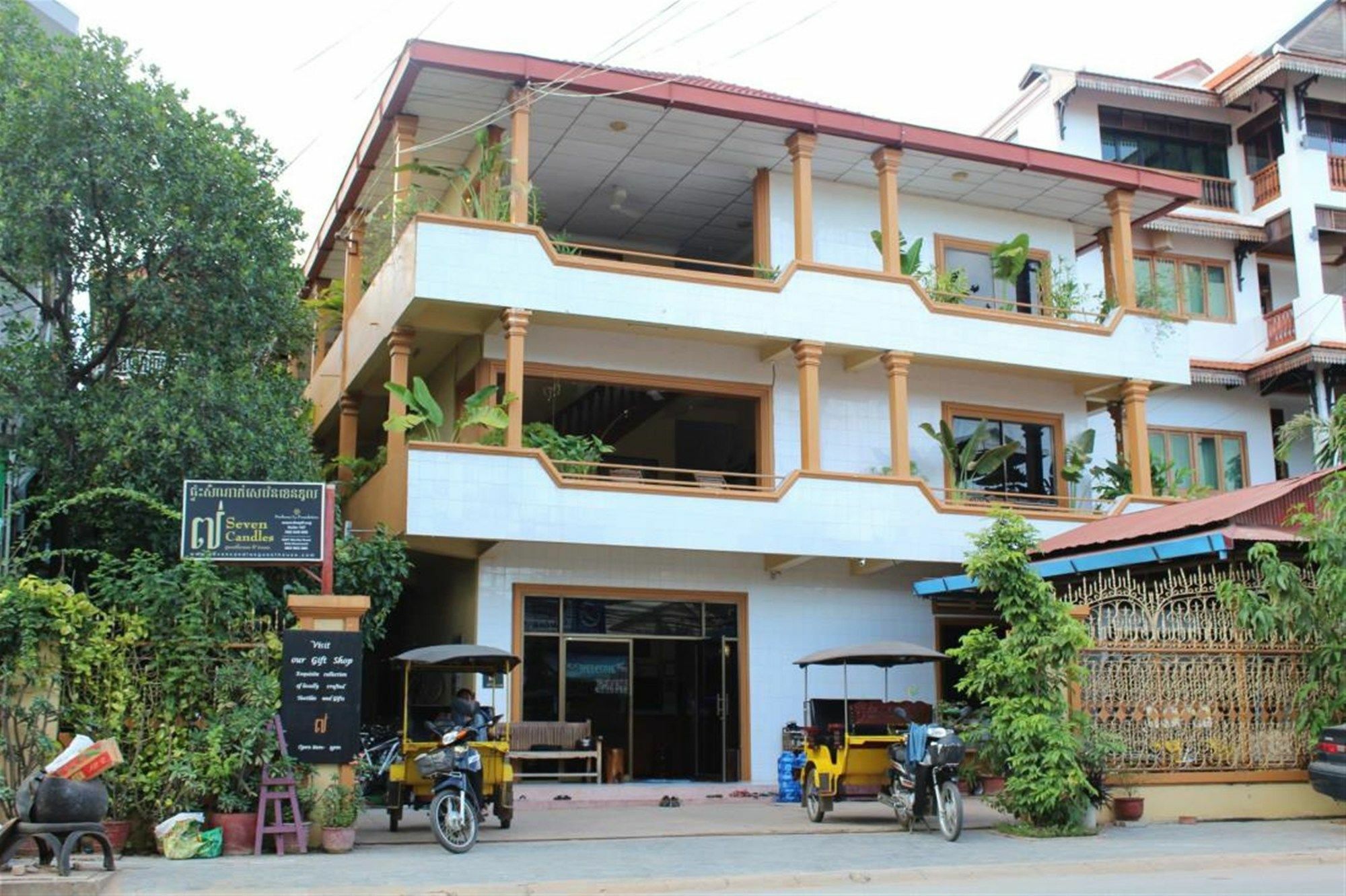 Seven Candles Guesthouse Siem Reap Zewnętrze zdjęcie